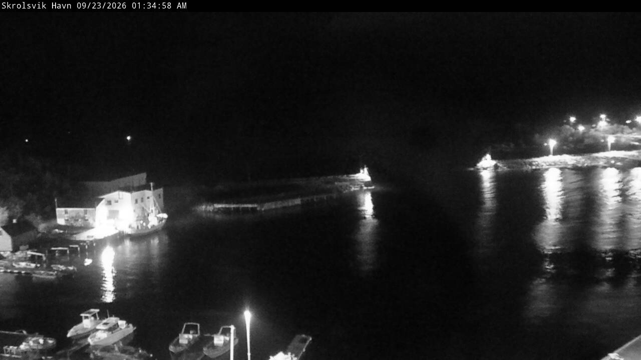 Webcam Skrolsvik, Tranøy, Troms, Norwegen