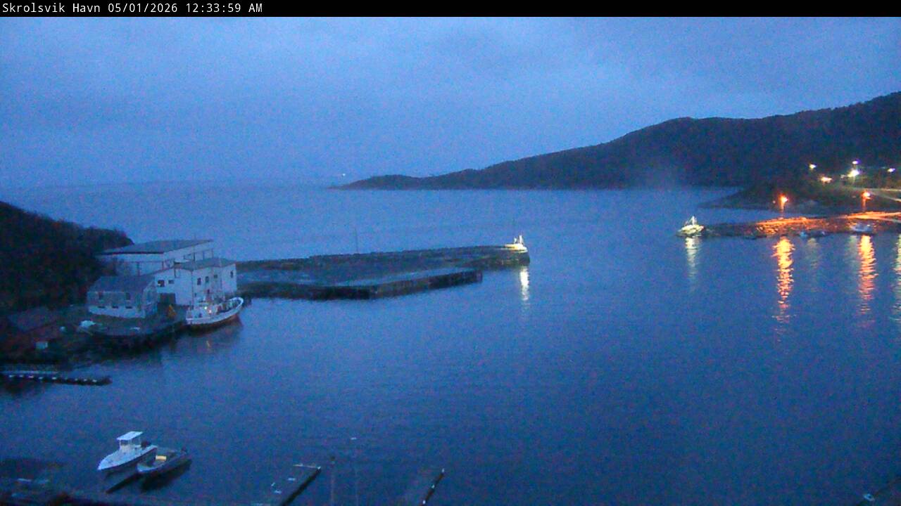 Webcam Skrolsvik, Tranøy, Troms, Norwegen